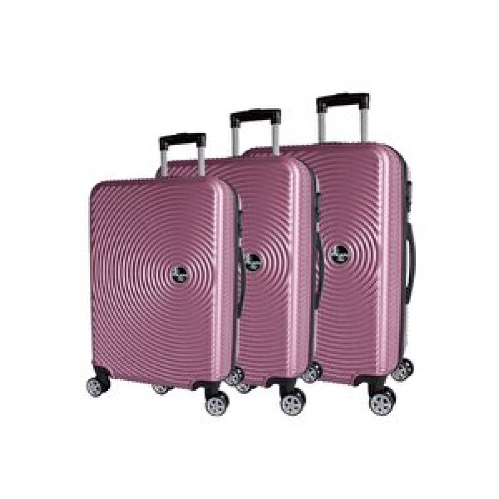 Travel Friends Escape 2021 Samso Abs 8 Tekerlek Valiz Seti Pembe Bavul / Valiz Fiyatı