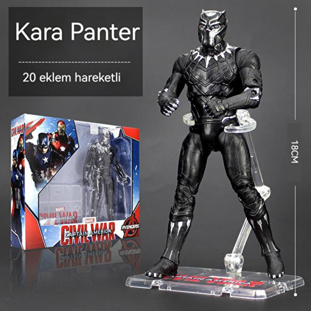 Travel Marvel Serisi El Demir Adam Örümcek Adam Thanos Erkek ve Kız Hareketli Bebek Süs Bebek Modeli (Yurt Dışından) - Panter Oyuncak Fiyatı