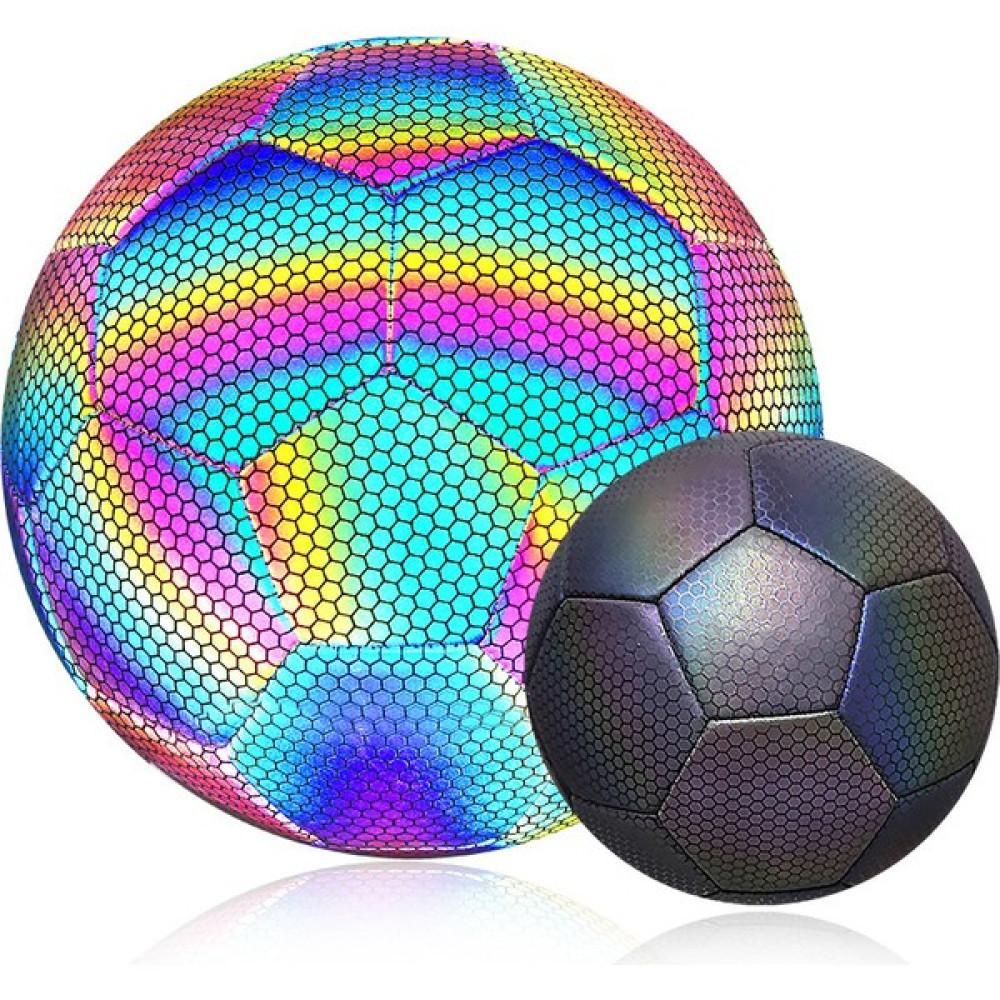 Travel Yansıtıcı Işıklı Futbol No. 5 Makine Dikiş Pu Renkli Işıklı Futbol Dünya Kupası Antrenman Oyunu Futbol (Yurt Dışından) Toplar Fiyatı