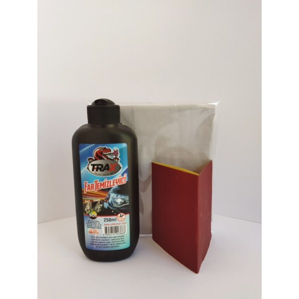 Trax Far Temizleme Yenileme Parlatma Hediye Zımpara - 250 ml Oto Çizik Giderici Fiyatı
