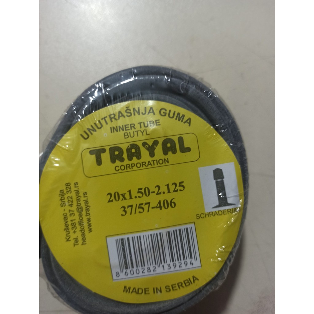 Trayal Iç Lastik 20 X 1,50/2,125 Av 35 mm SSD / Solid State Drive Fiyatı