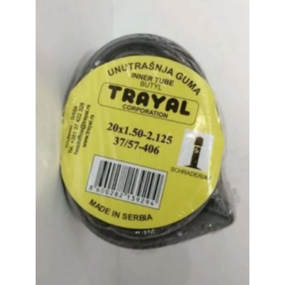 Trayal Iç Lastik - , 20X1.50-2.125, Av-35 Bisiklet Aksesuarları Fiyatı