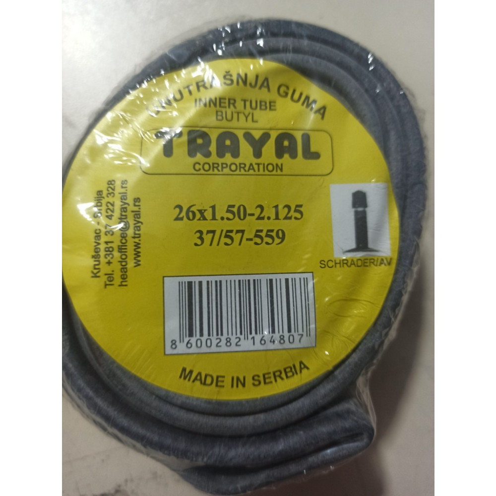 Trayal Iç Lastik 26X1,50/2,125 AV40MM SSD / Solid State Drive Fiyatı
