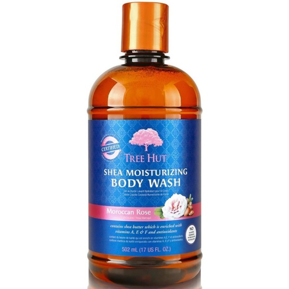 Tree Hut Shea Moisturizing Moraccan Rose Vücut Şampuanı 502 ml Duş Jelleri ve Banyo Köpükleri Fiyatı