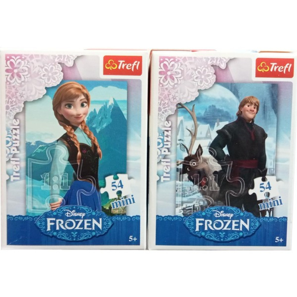 Trefl Puzzle Anna ve Kristoff 2 Li Mini Puzzle Seti 54X2 Toplam 108 Adet Oto Boyaları Fiyatı