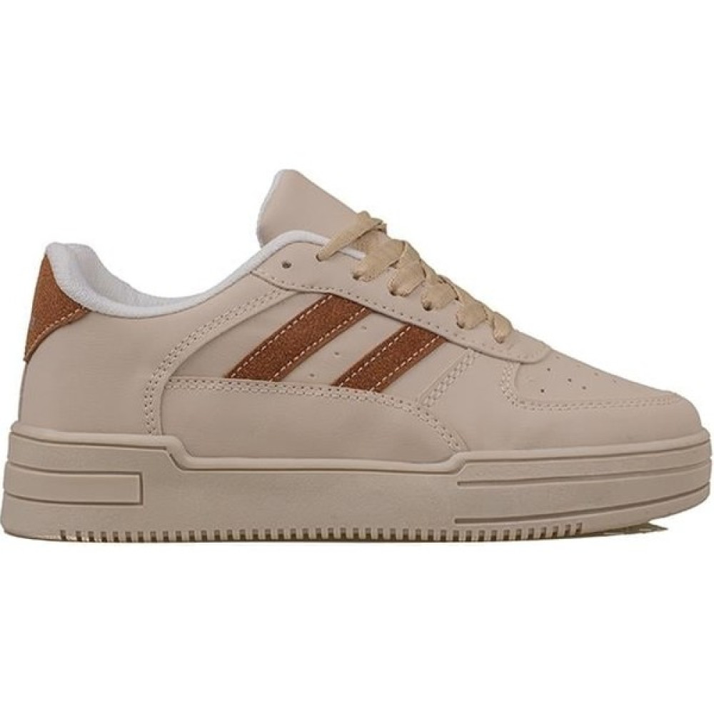 Trend Adımlar Kahverengi Sportline Kadın Sneaker Spor Ayakkabı Fiyatı