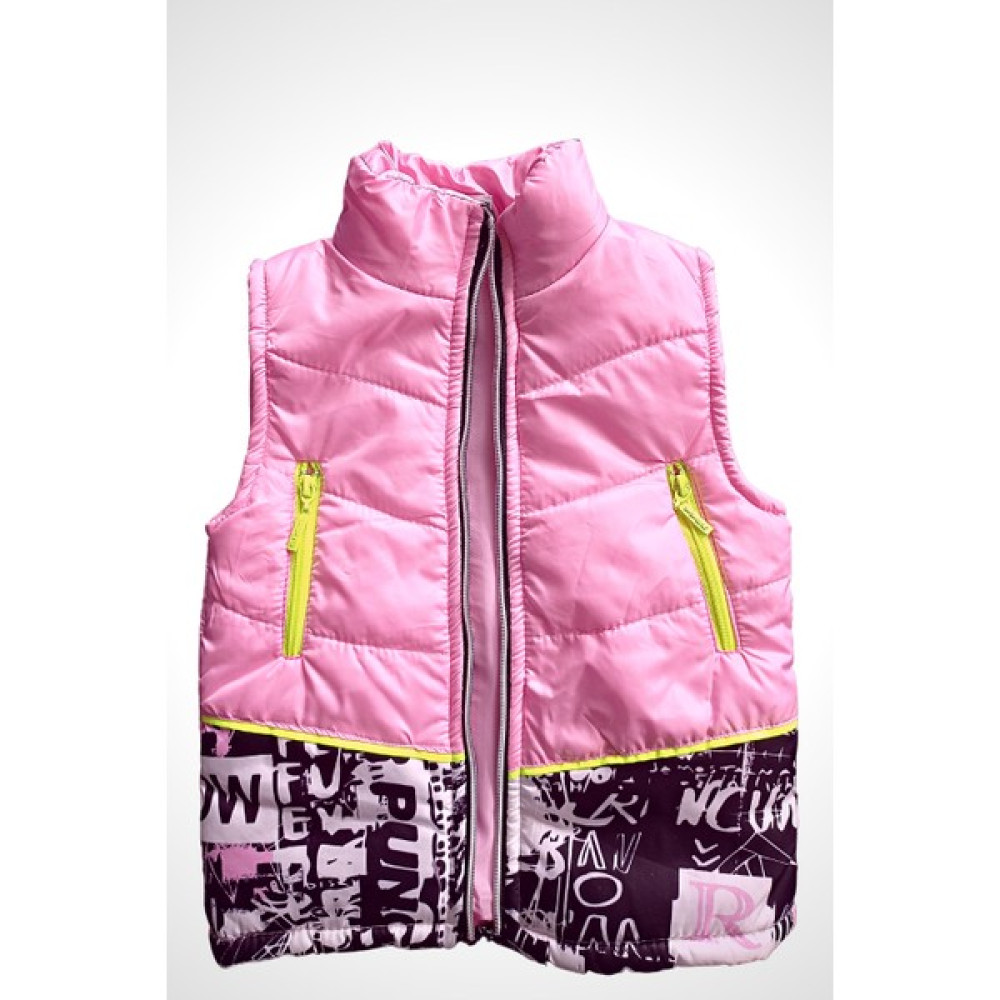Trend All Butik Pembe Cep Detaylı Şişme Yelek Kız Çocuk Yelek Fiyatı
