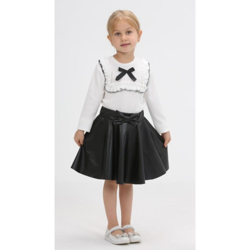 Trend Baby Kids Kız Çocuk Deri Etek 2'li Takım 5-8 Yaş Siyah Kız Çocuk Giyim Takımı Fiyatı