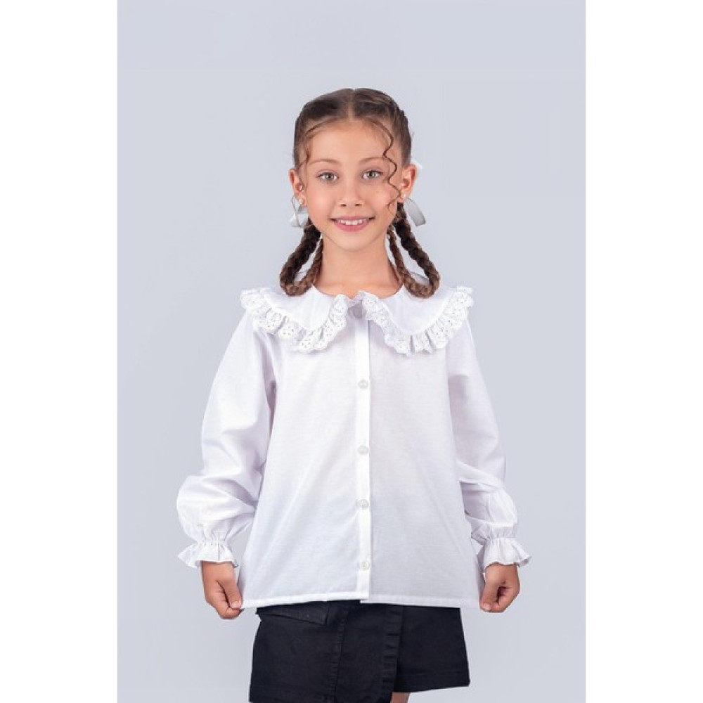 Trend Baby Kids Kız Çocuk Okul Gömleği Fisto Yakalı 9-12 Yaş Kız Çocuk Gömlek Fiyatı