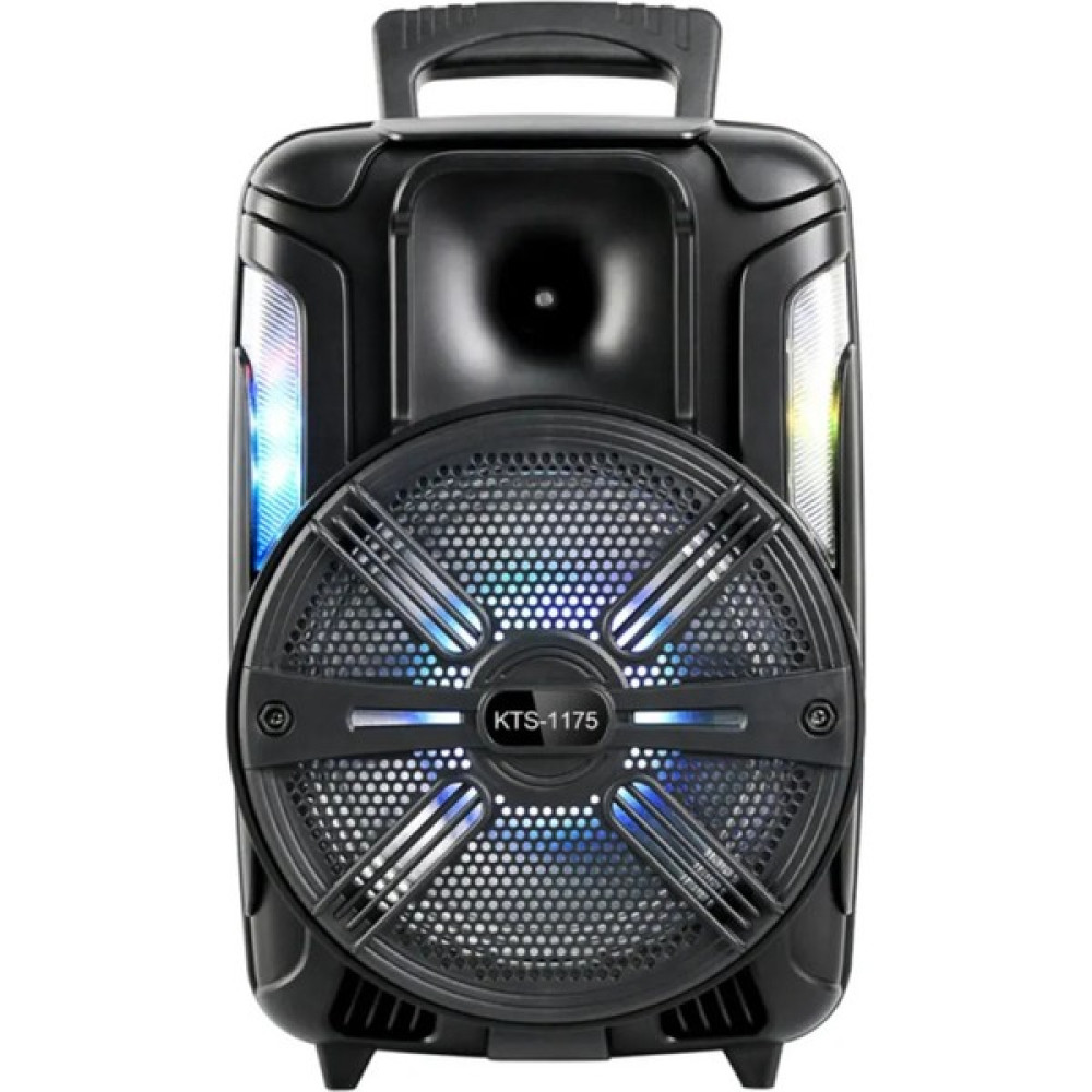 Trend Case KTS-1175 Mikrofonlu Ledli Bluetooth Hoparlör Büyük Parti Hoparlörü 8. Inch Usb-Tf-Fm-Bluetooth - Siyah Bluetooth Hoparlör Fiyatı