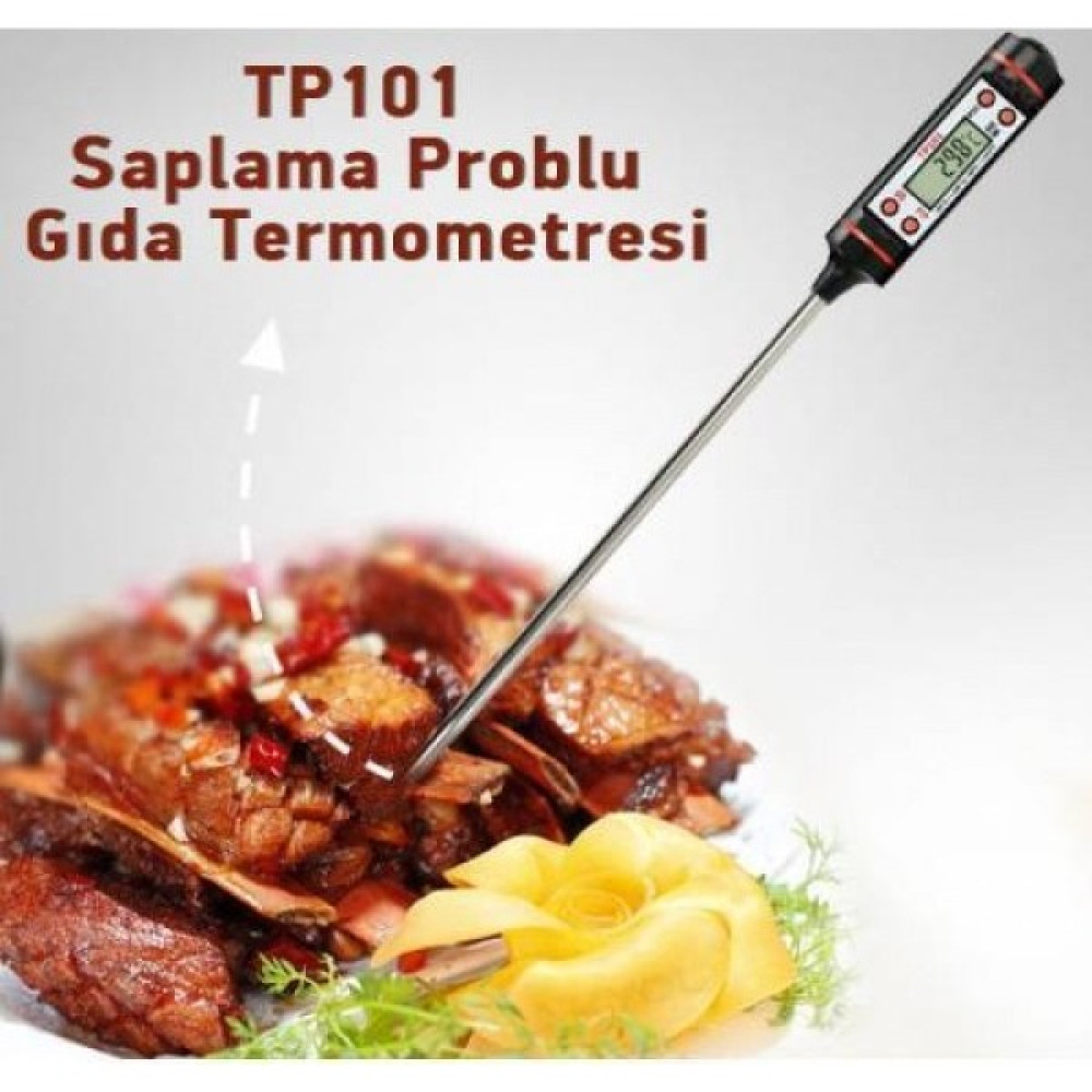 Trend Dünyası Dijital Gıda Termometresi Yemek Sıcaklık Ölçer - yok Nalburiye & Hırdavat Fiyatı