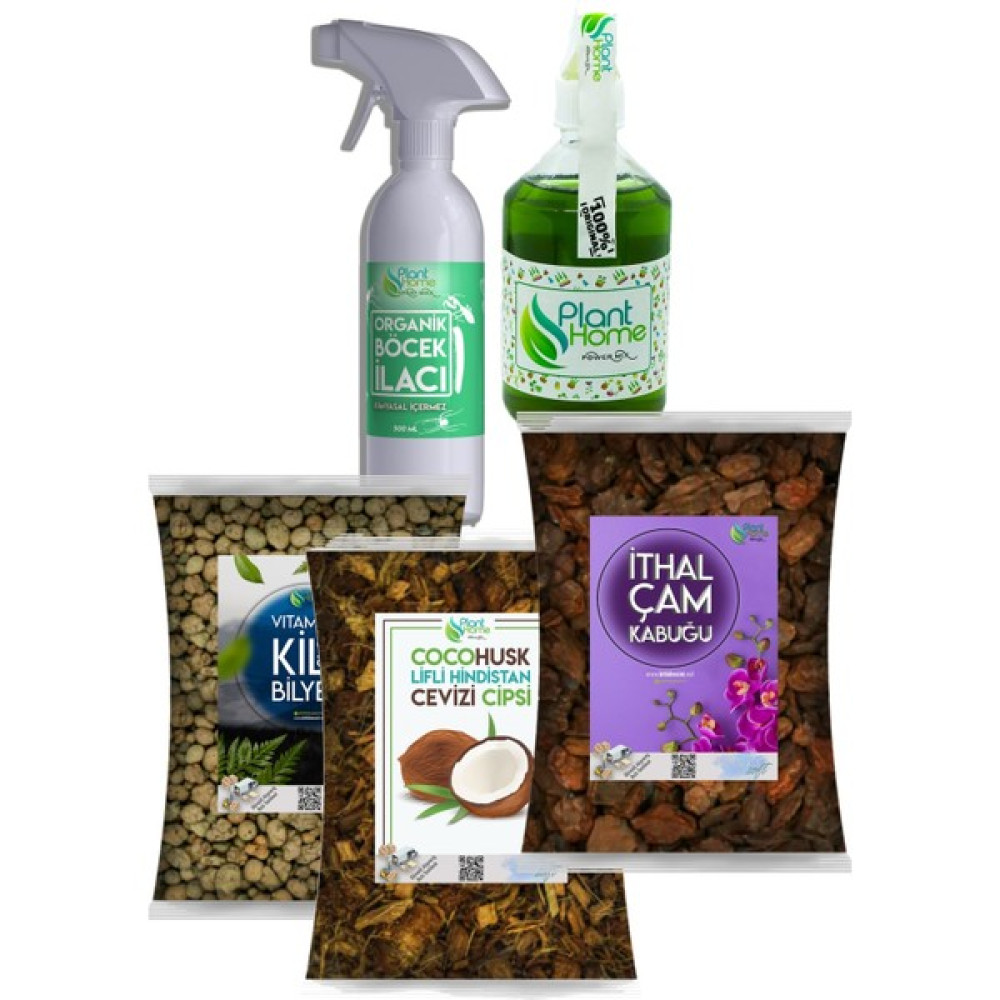 Trend Fulla Orkide Bakım Ürünleri Planthome Powermix Set Bitki Fiyatı