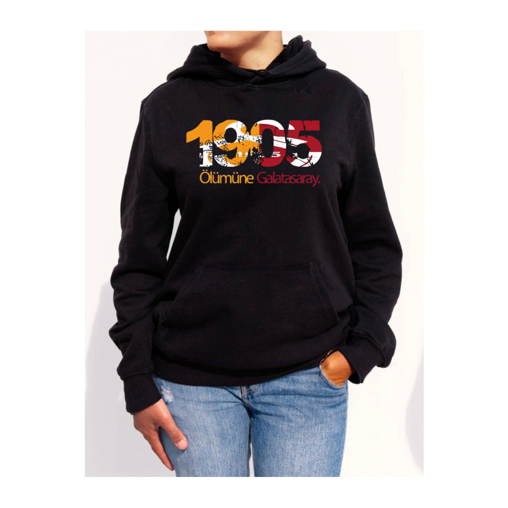 TREND GALATASARAY TARAFTAR BASKILI UNISEX SWEATSHİRT 5XL Beden Bayan Sweatshirt Fiyatı