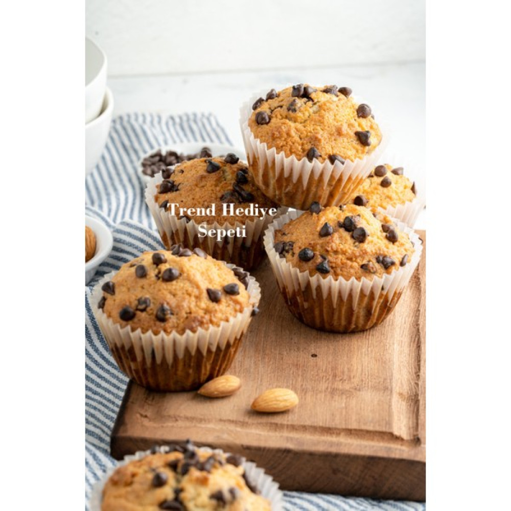 Trend Hediye Sepeti Takribi 200 Adet Büyük Boy Beyaz Muffin Kek Kalıbı , Cupcake Kağıdı , Browine Kalıbı 50x40 Mm Kek Kalıpları Fiyatı