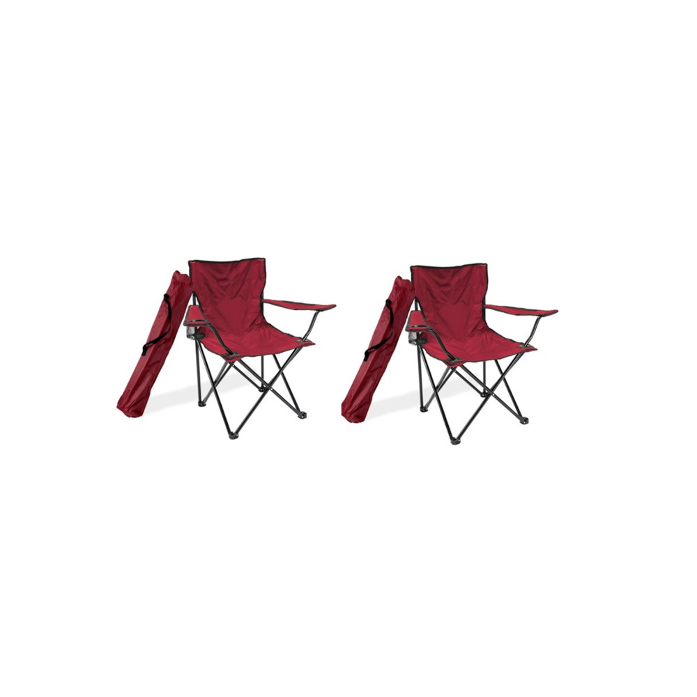 Trend Maison Katlanır Kamp Sandalyesi - Bordo - 2 Adet Kamp Sandalyesi Fiyatı