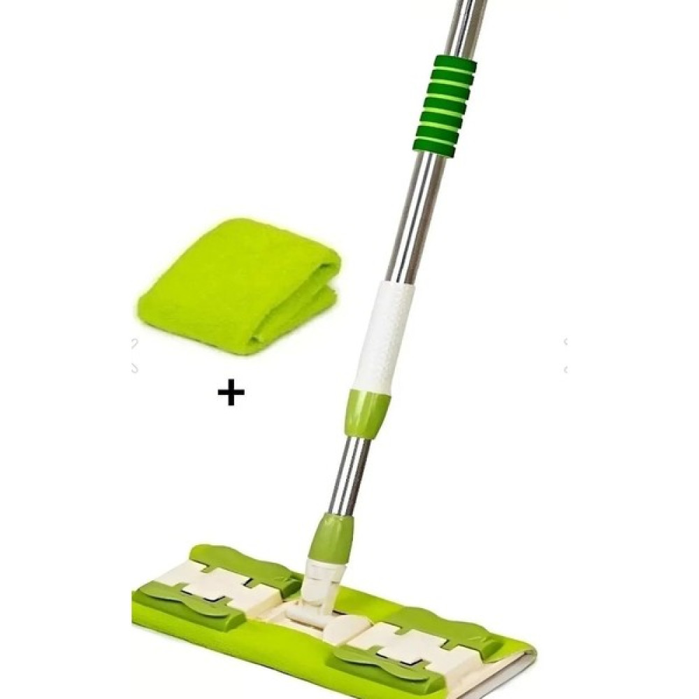 Trend Marketi Sihirli Teleskobik Mop (+1 Bez ) - Yeşil Temizlik Malzemeleri Fiyatı