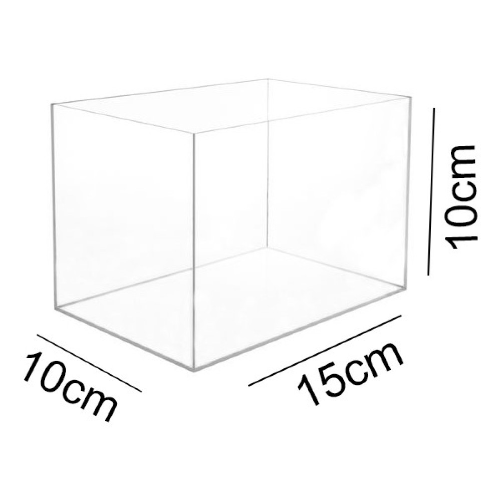 Trend Pleksi Kapaksız Çok Amaçlı Saklama Kutusu (15CM x 10CM x 10CM) Eşya Saklama Kutusu Fiyatı