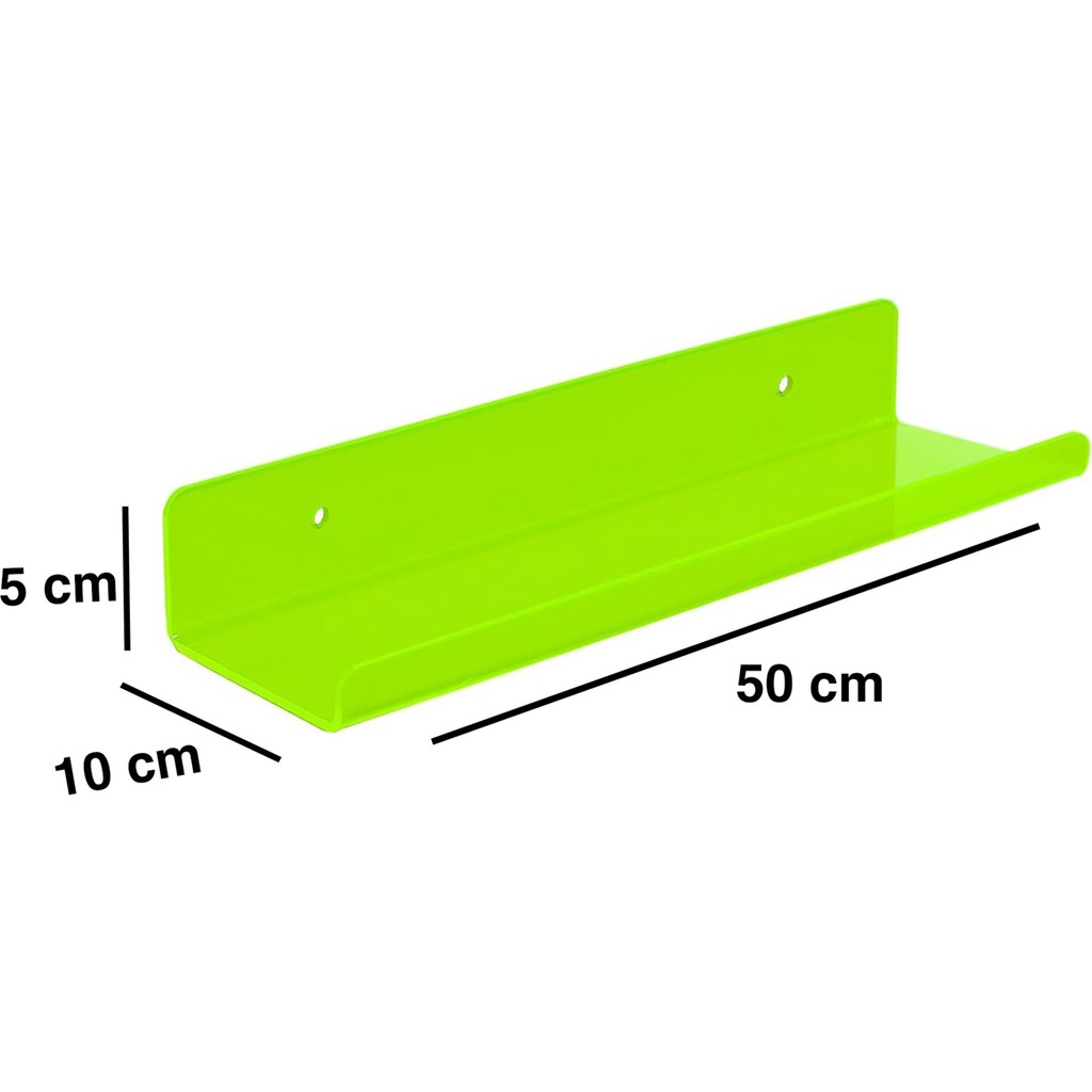 Trend Pleksi Transparan Neon Yeşil Duvar Raf (50 cm x 10 cm ) SSD / Solid State Drive Fiyatı