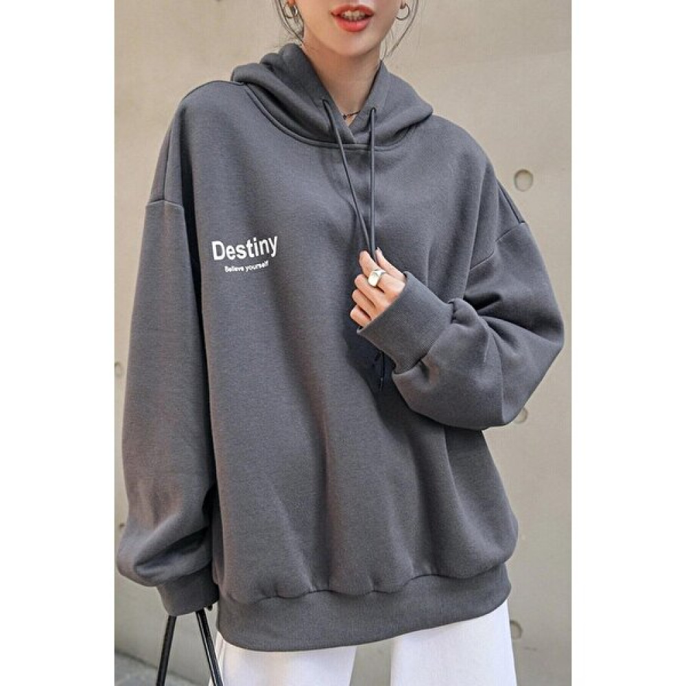 Trend Seninle Destiny Tasarım Baskılı Sweatshirt Bayan Sweatshirt Fiyatı