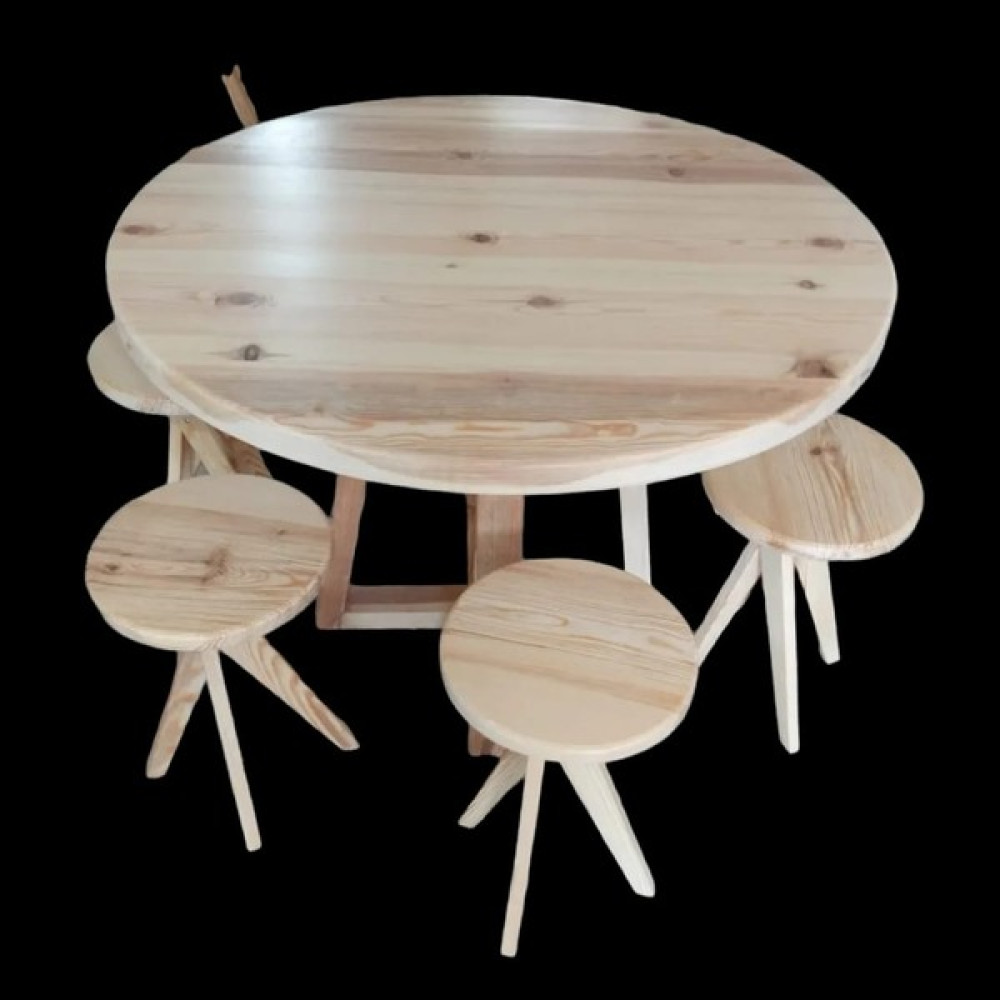 Trend Wood Yuvarlak Yemek Masası Yemek & Mutfak Masası Fiyatı