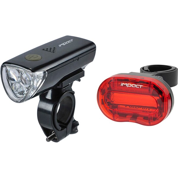 Trendbisiklet Bisiklet Ön Far Arka Stop Seti Pilli – Impact Combo 2 LED Gece Sürüş Aydınlatma Bisikletler Fiyatı