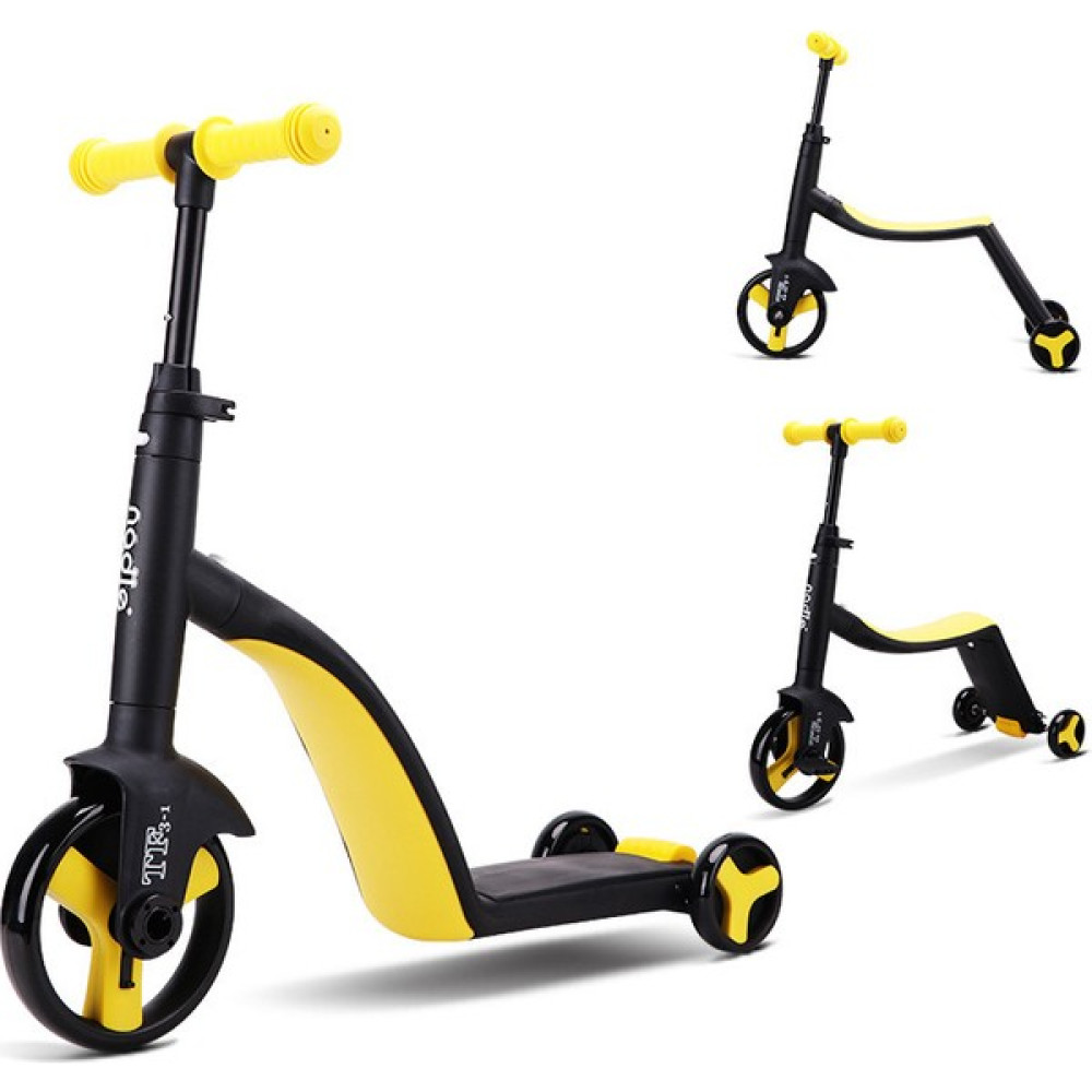 Trendd Aydınlatma Tekerlekleri Katlanabilir ve Deforme Olabilir Scooter (Yurt Dışından) - Sarı - 1-5 yaş Açık Hava, Deniz ve Spor Oyuncakları Fiyatı