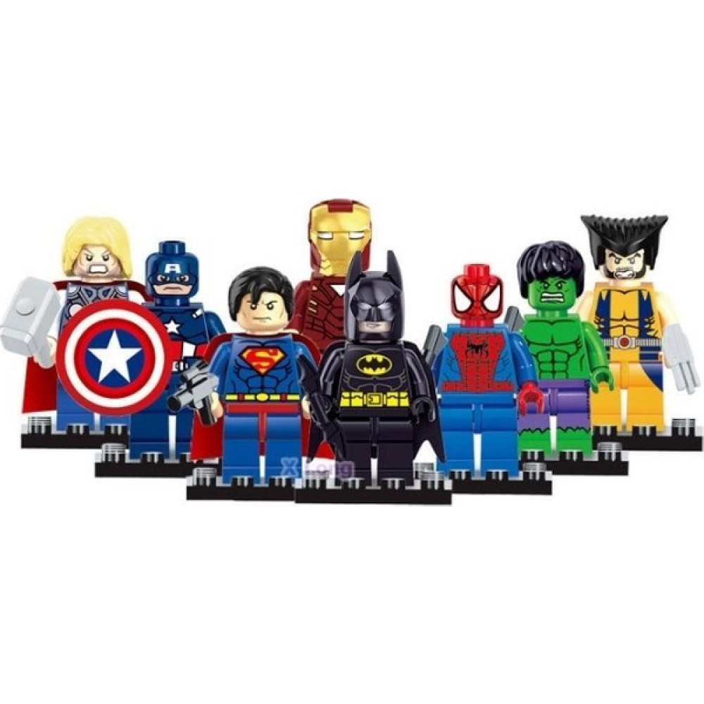 Trendelektro Uyumlu Batman Super Kahramanlar 8 Adet Hero Figür Legolar ( Yapım Oyuncakları ) Fiyatı