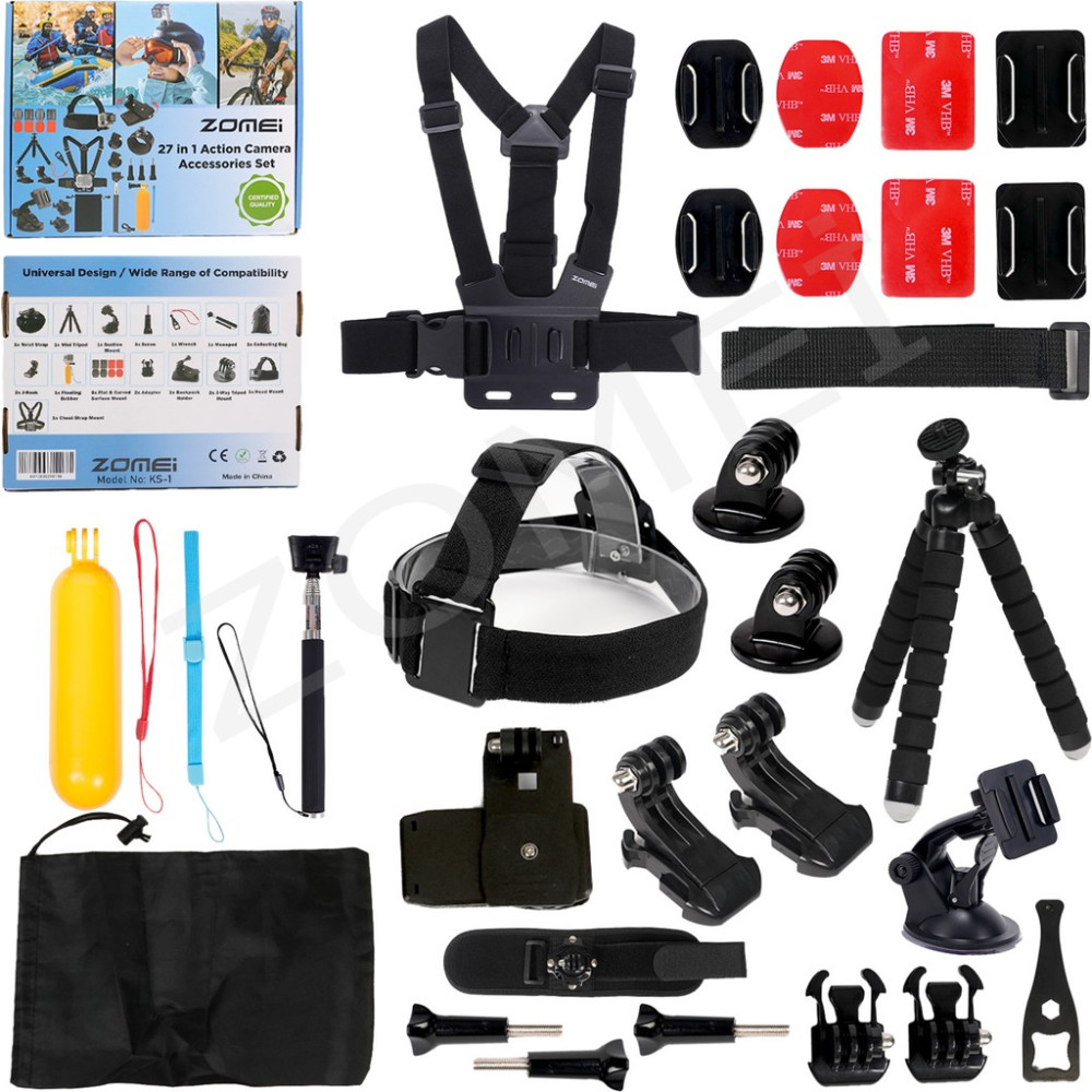 Trendfone Aksiyon Kamera Başlangıç Aksesuar Seti Gopro Hero 9-10-11-12-13 Uyumlu Çeşitli Özellikler Aksiyon Kamera Aksesuarları Fiyatı