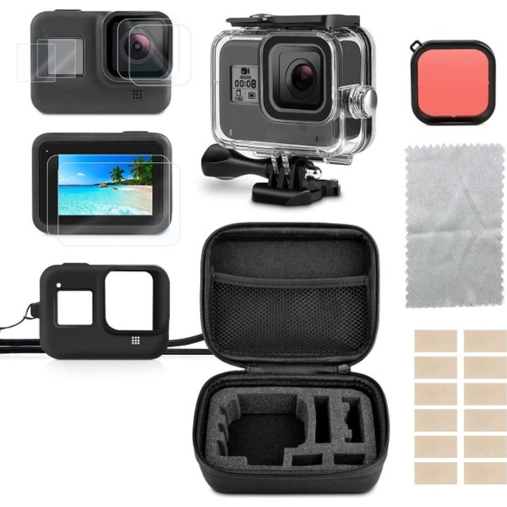 Trendfone Gopro Hero 8 Başlangıç Aksesuar Seti + Taşıma Çantası Aksiyon Kameralar Fiyatı