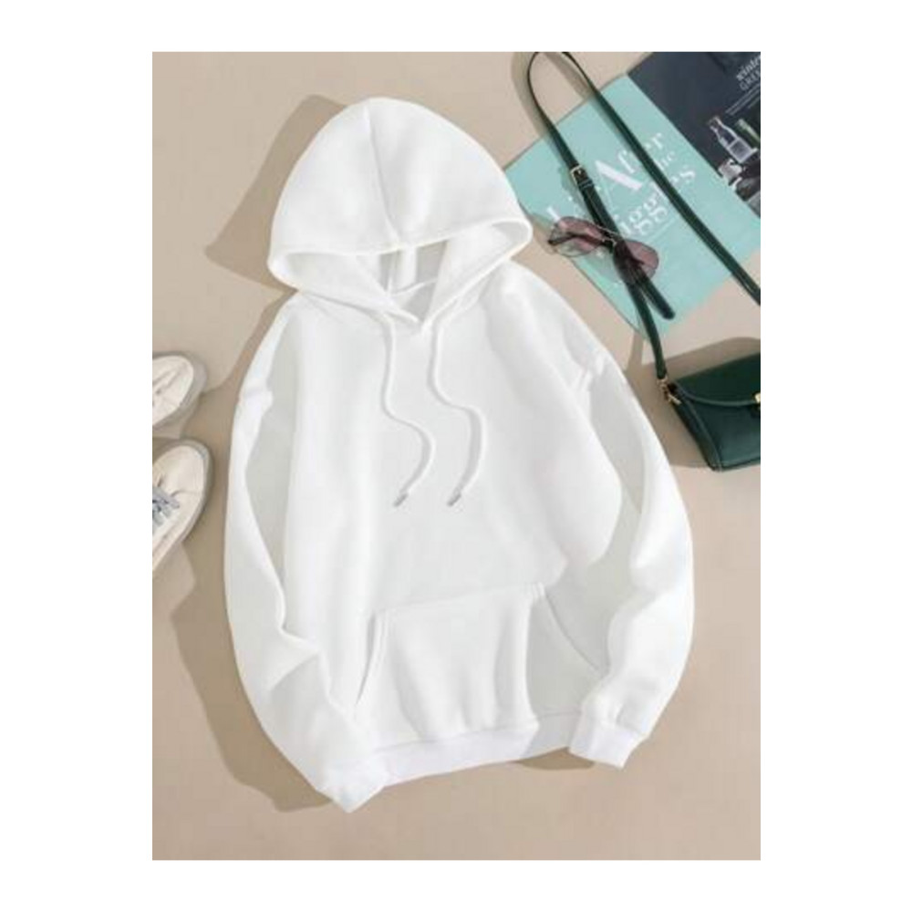 trendgar beyaz kapşonlu Sweatshirt S Beden Bayan Sweatshirt Fiyatı