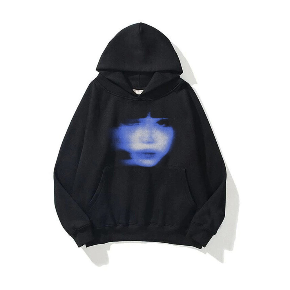 Trendiz Unisex Girl Face Sweatshirt Siyah L Beden Bayan Sweatshirt Fiyatı