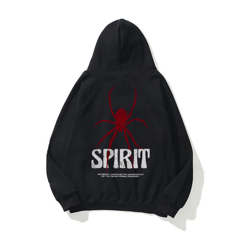 Trendiz Unisex Spirit Sweatshirt Siyah XL Beden Bayan Sweatshirt Fiyatı