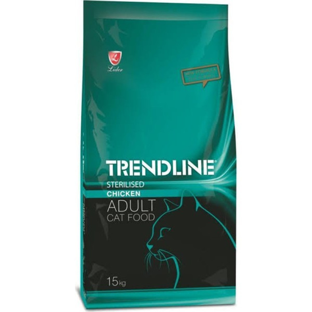 Trendline Kısırlaştırılmış Tavuklu Kedi Maması 15 kg Evcil Hayvan Ürünleri Fiyatı