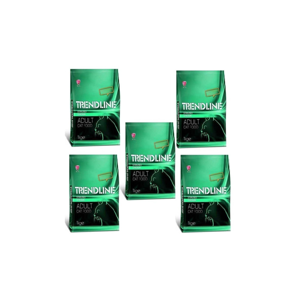 Trendline Sterilised Tavuklu Kısır Kedi Maması - 1 kg x 5 Adet Evcil Hayvan Ürünleri Fiyatı