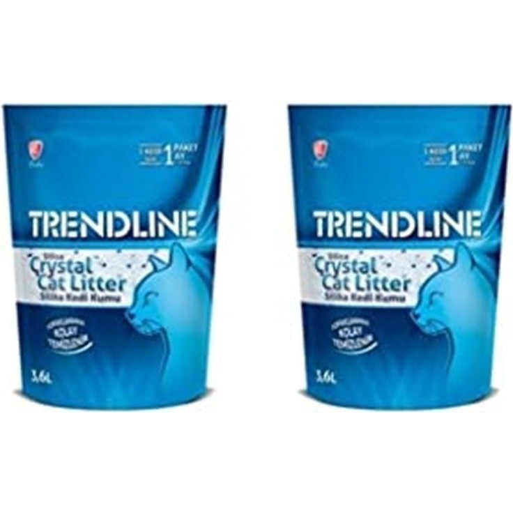 Trendline Tozsuz Silika Kedi Kumu 3.6 Lt X2 Adet Evcil Hayvan Ürünleri Fiyatı