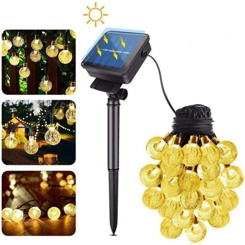 Trendpoint 50 Toplu Sarı Işık Solar Kristal Led Modlu Balkon Dekorasyon Bahçe Aydınlatma Güneş Enerji Dış Mekan & Bahçe Oyuncakları Fiyatı