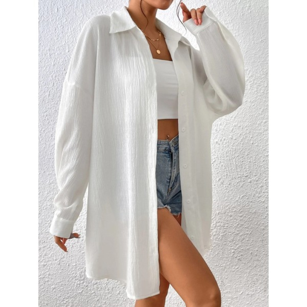 Trendseninle Kadın Oversize Uzun Gömlek Kadın Gömlek Fiyatı