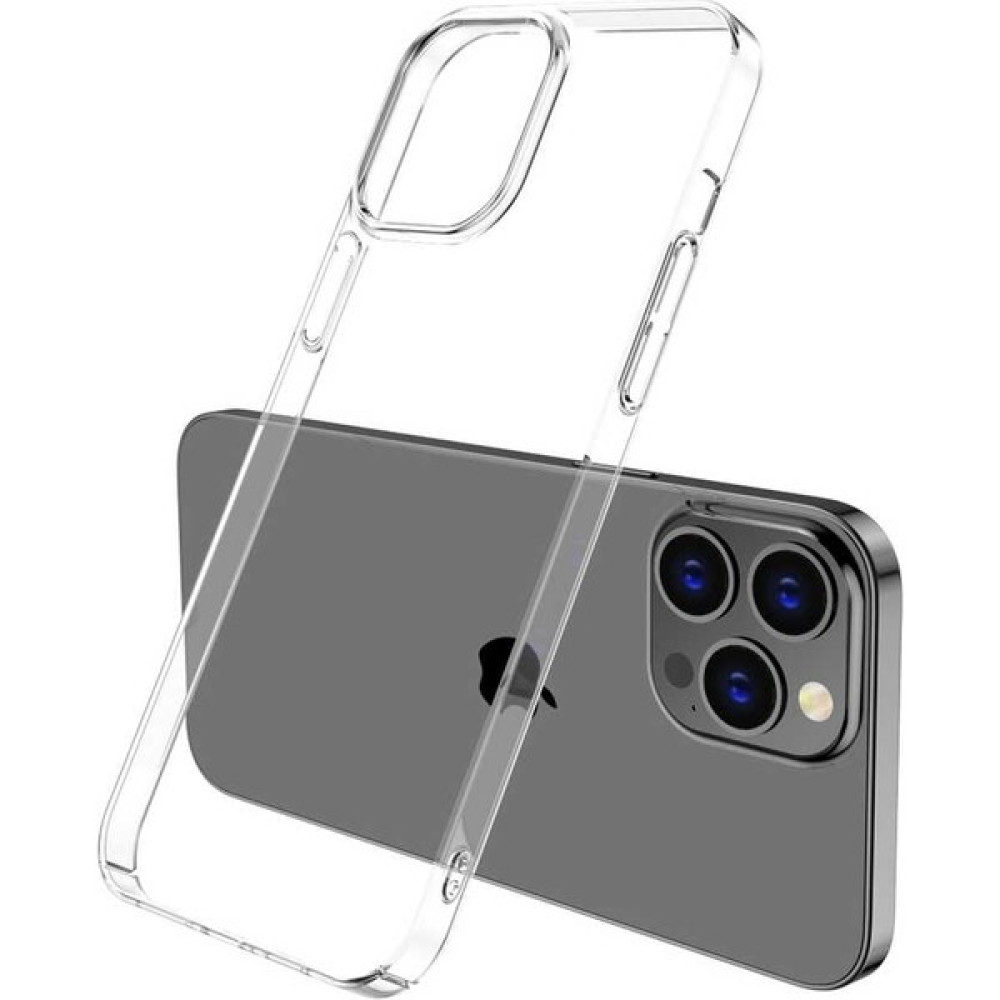 Trendshopping Apple iPhone 14 Pro Max Kılıf Şeffaf Pürüzsüz Yüzey Sert Pc Ultra Ince Vonn Kapak Cep Telefonu Kılıfı Fiyatı