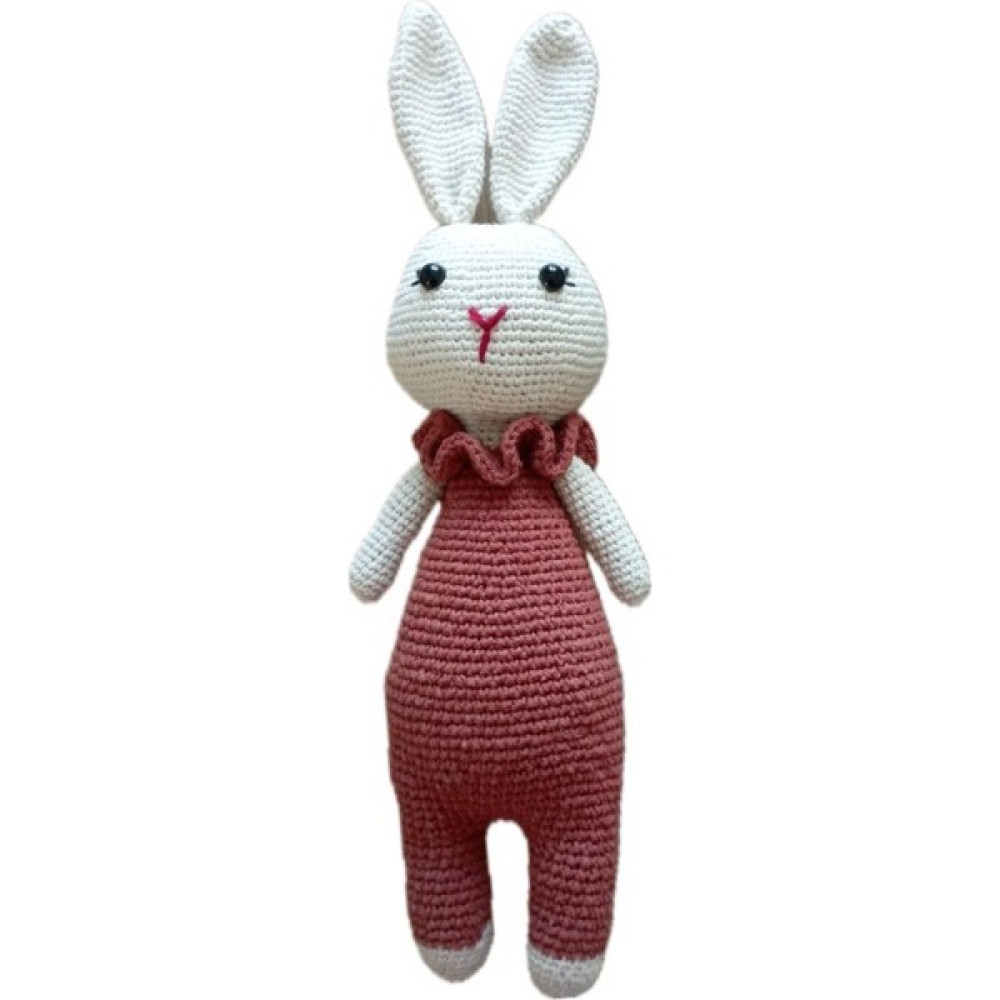 Trendtel 35 cm Amigurumi Havuç Tavşan Oyun Arkadaşı Uyku Arkadaşı Bebek Örgü Bebek Bebek Oyuncakları Fiyatı
