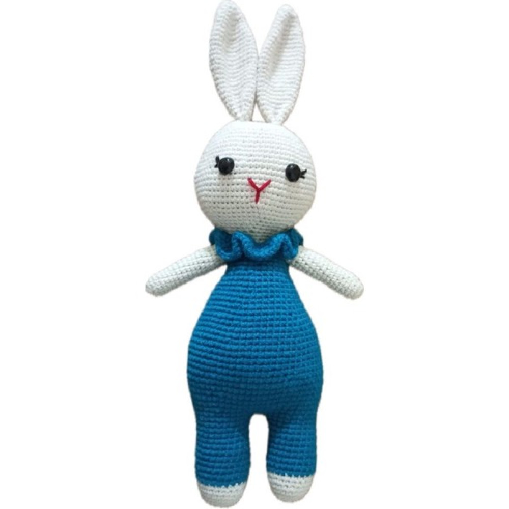 Trendtel 35 cm Amigurumi Tombul Tavşan Örgü Bebek Bebek Oyuncakları Fiyatı