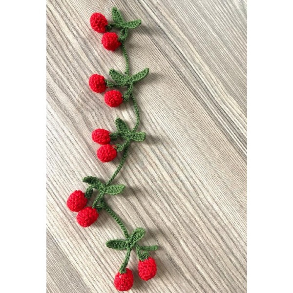 Trendtel Amigurumi Salkım Toka Kiraz Çıtçıtlı Toka Toka, Taç & Saç Bandı Fiyatı
