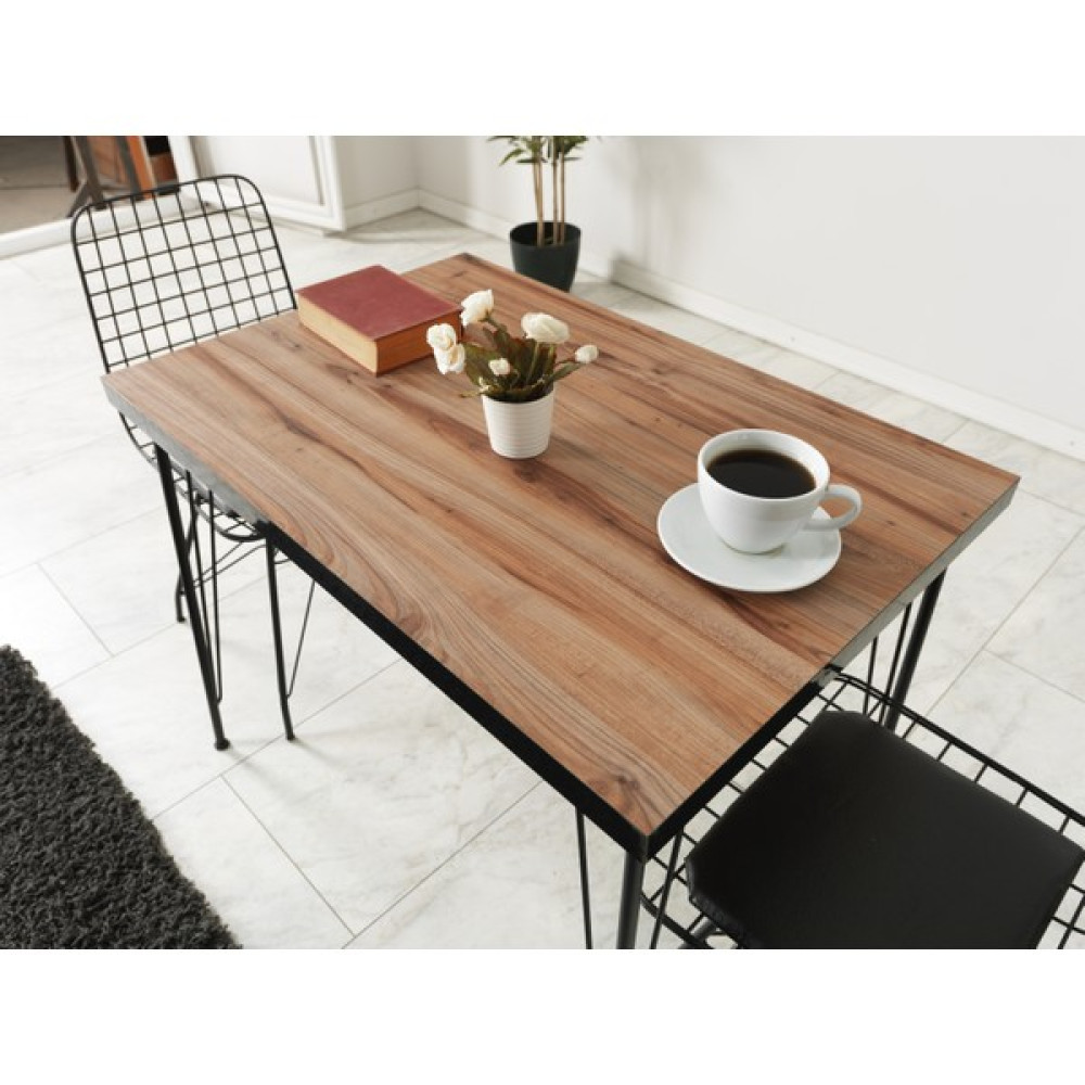 Trendy Assel Victoria 2 Kişilik Yemek Masası Takımı - Mutfak Masası (70 x 70 Cm) - Akçaağaç - 70 x 70 cm Masa - Sandalye Seti / Takımı Fiyatı