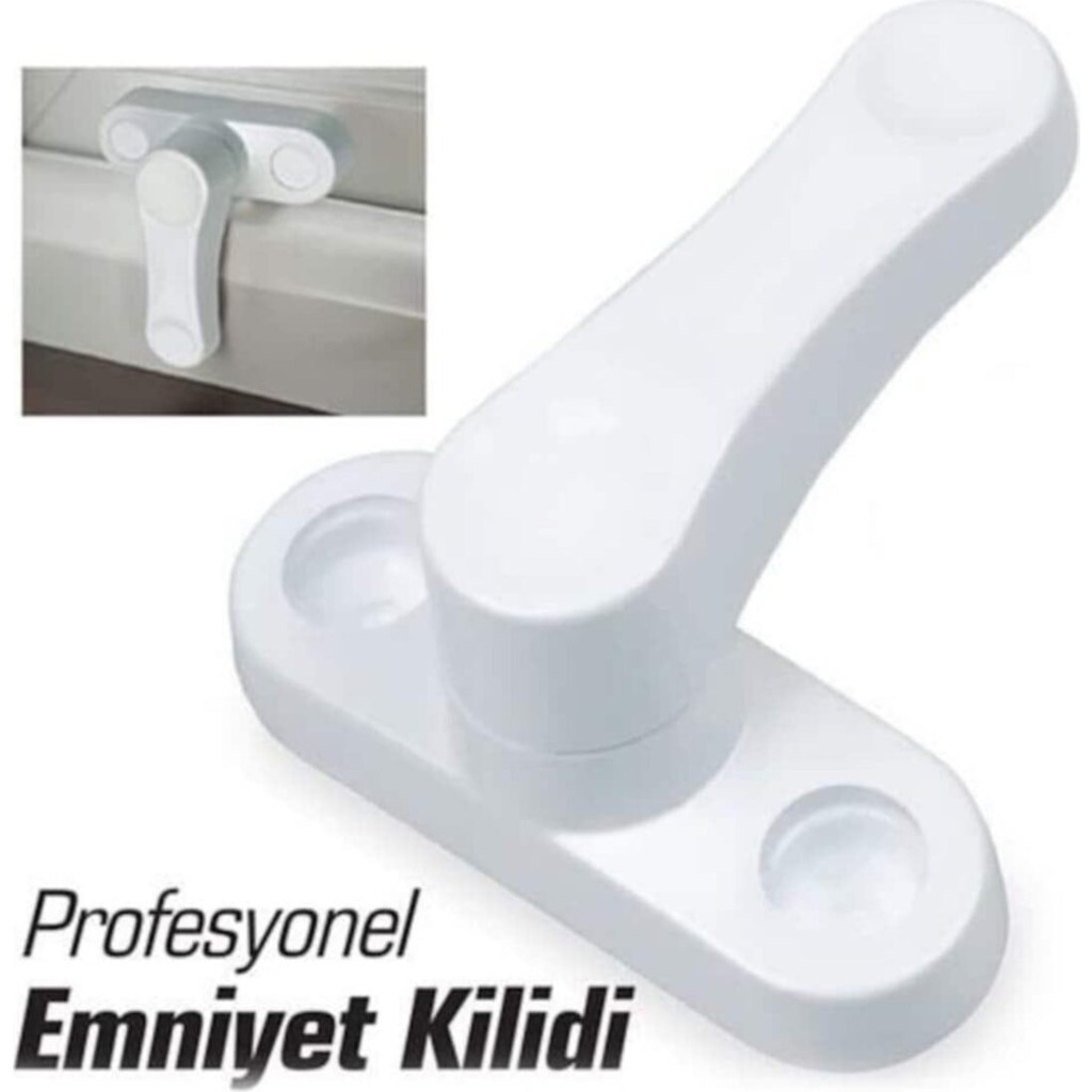 Trendy Shop 1 Adet Pvc Pimapen Pencere Cam Balkon Kapısı Güvenli Emniyet Kilidi Hırsız Kilidi Diğer Fiyatı