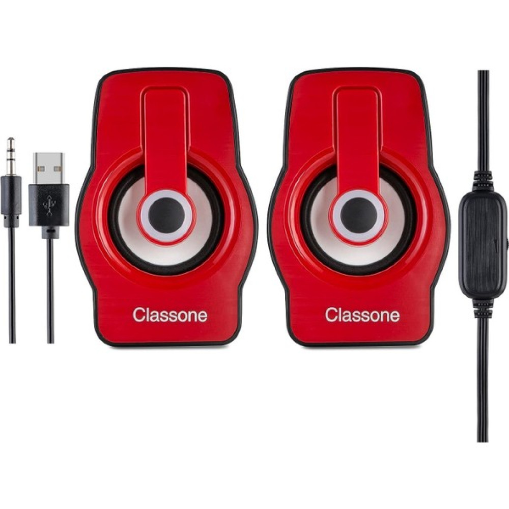 Trendy Shop Classone X1 Red Rgb Gaming Hoparlör - Kırmızı Oto Boyaları Fiyatı