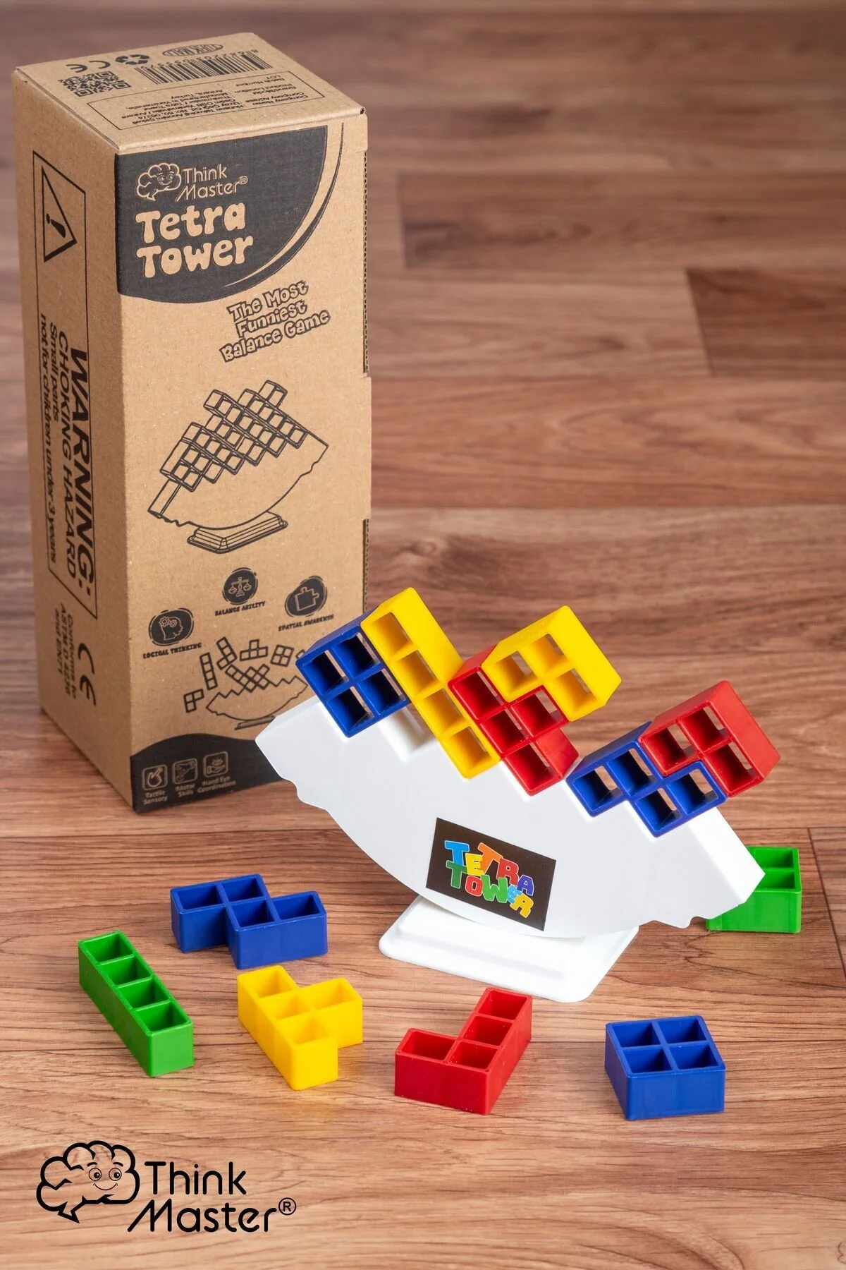 Think Master Tetra Kule Denge Oyuncağı Eğitici Kutu Oyuncak Tetris Kule Tetra Tower Eğitici Oyuncak Fiyatı