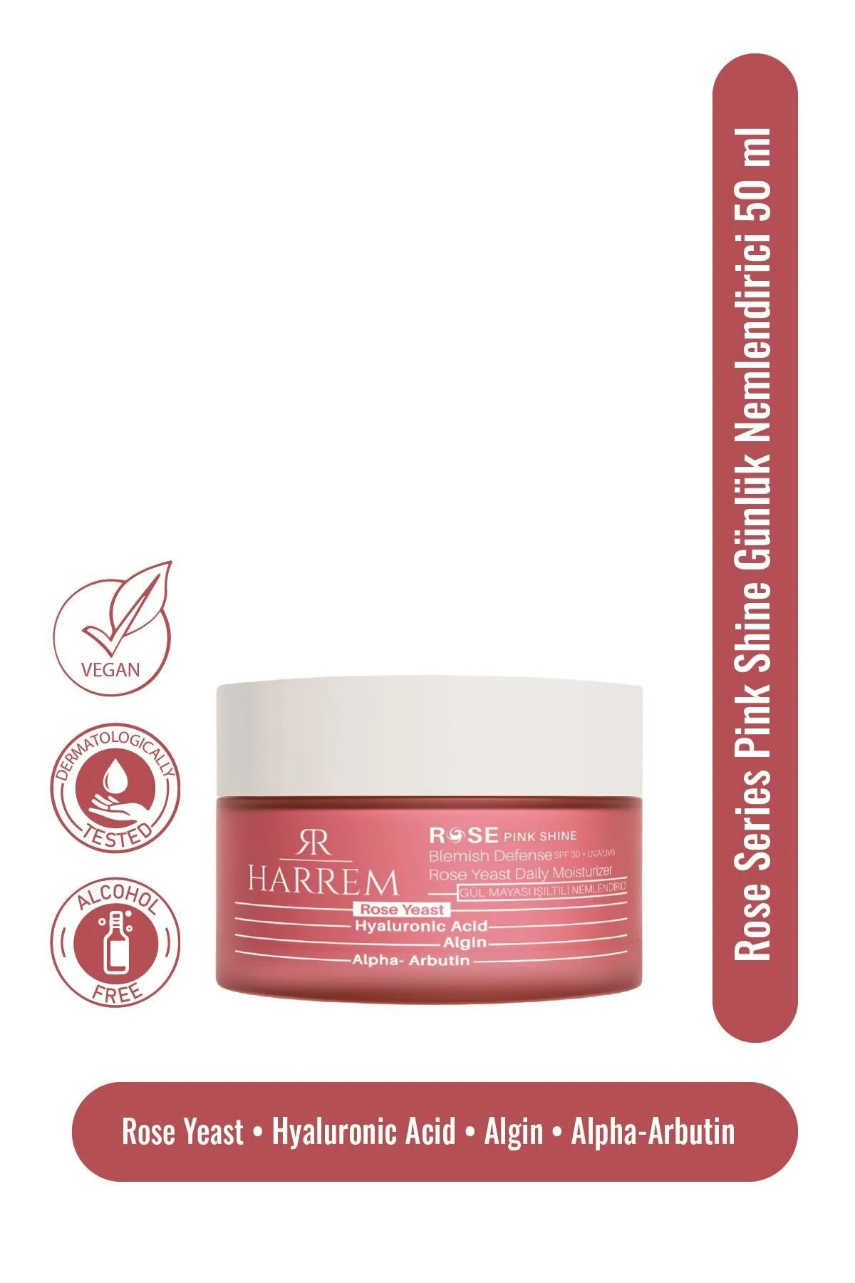 Harrem Rose Series Pink Shine Günlük Nemlendirici 50 ml Nemlendiriciler Fiyatı