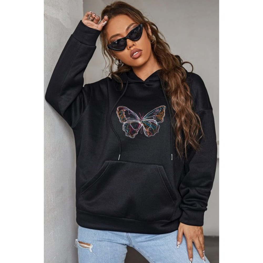 Trendypassion Butterfly Baskılı Sweatshirt Bayan Sweatshirt Fiyatı