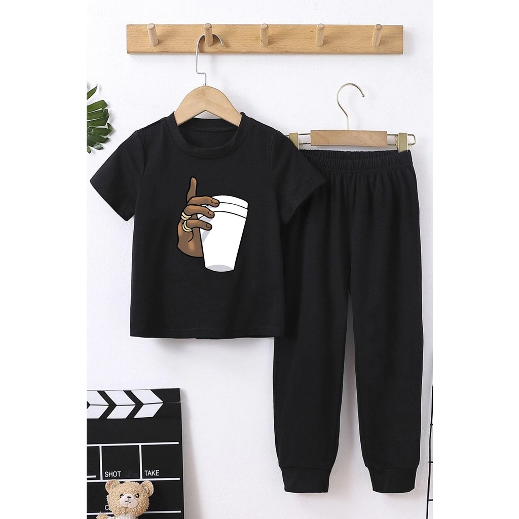 Trendypassion Çocuk Tupac Coffee Alt - Üst Eşofman Takımı Erkek Çocuk Eşofman Fiyatı