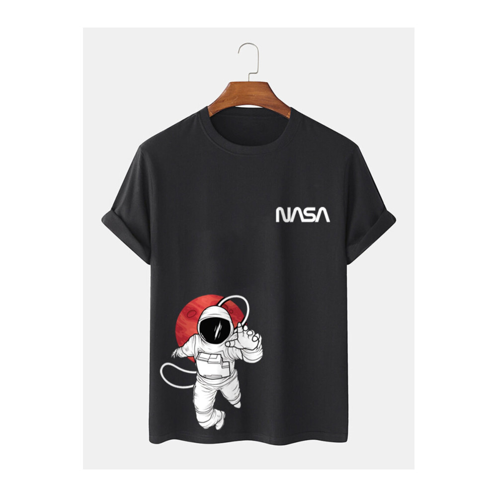 trendypassion Erkek Nasa Baskılı Tshirt L Beden Bayan T-shirt Fiyatı