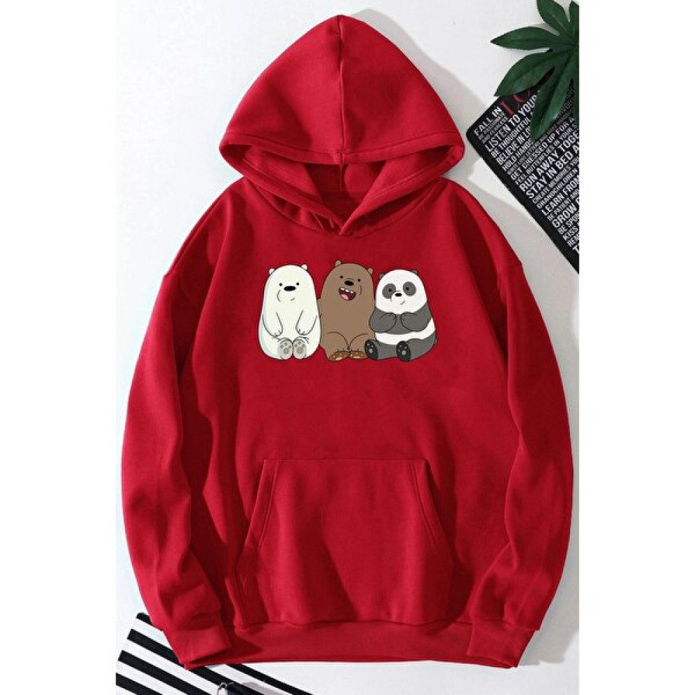 Trendypassion Kafadar Ayılar Baskılı Sweatshirt Erkek Sweatshirt Fiyatı